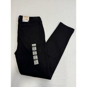 Ariat Women's Size 31R Forever Black Denim Perfect Rise Skinny Jean NEW